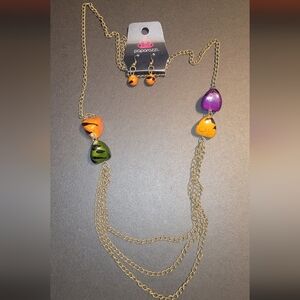 Paparazzi Multicolor Necklace and Earring Set